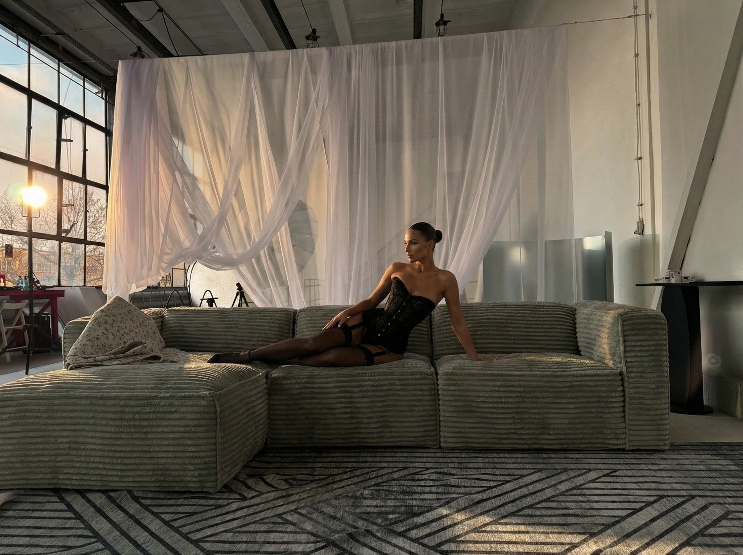 huta.space - wnętrze studia fotograficznego